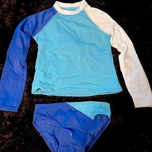 2 Piece Lands End Swim Set